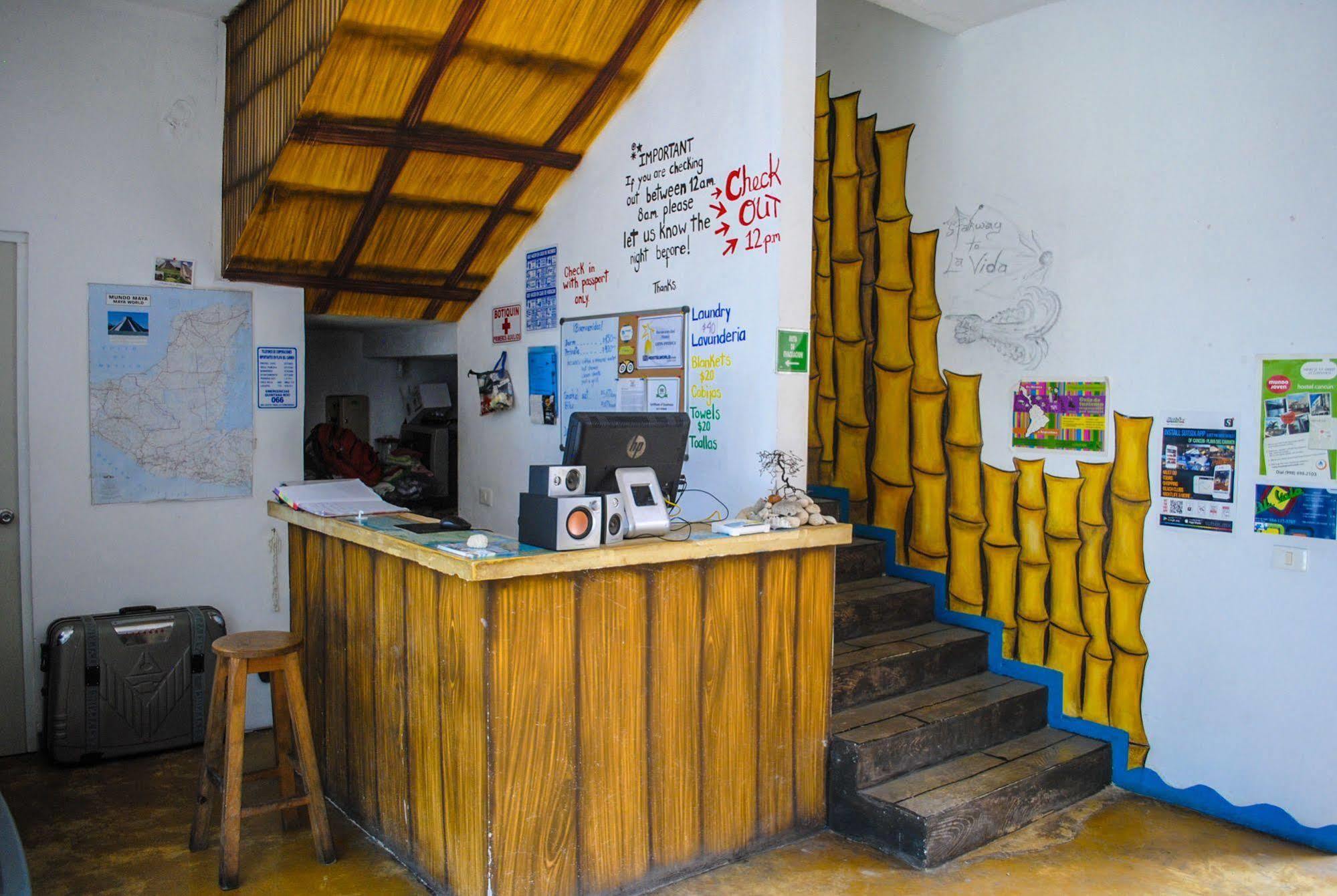 Hostal Vive La Vida プレヤデルカーメン エクステリア 写真